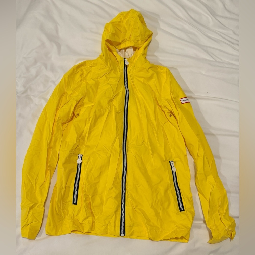 Hunter x Target Yellow Rain Jacket
